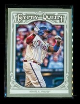 2013 Topps Gypsy Queen Baseball Card #132 Ryan Howard Philadelphia Phillies - £7.74 GBP