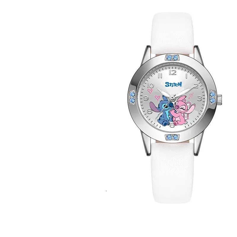 Cute Stitch Watch Cartoon Lilo Stitch Kawaii Silicone Quartz Watch Anime... - $134.19 MXN