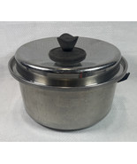Stainless Steel 3 1/2 Qt Pot And Lid - Missing Handle - €2,97 EUR