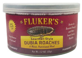 Flukers Gourmet-Style Dubia Roaches: Complete Nutrient-Rich Alternative for Inse - £4.69 GBP+