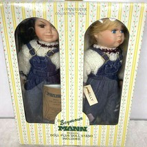 Seymour Mann Millie &amp; Billy Connoisseur Collection Dolls Jean Coveralls  - £19.56 GBP