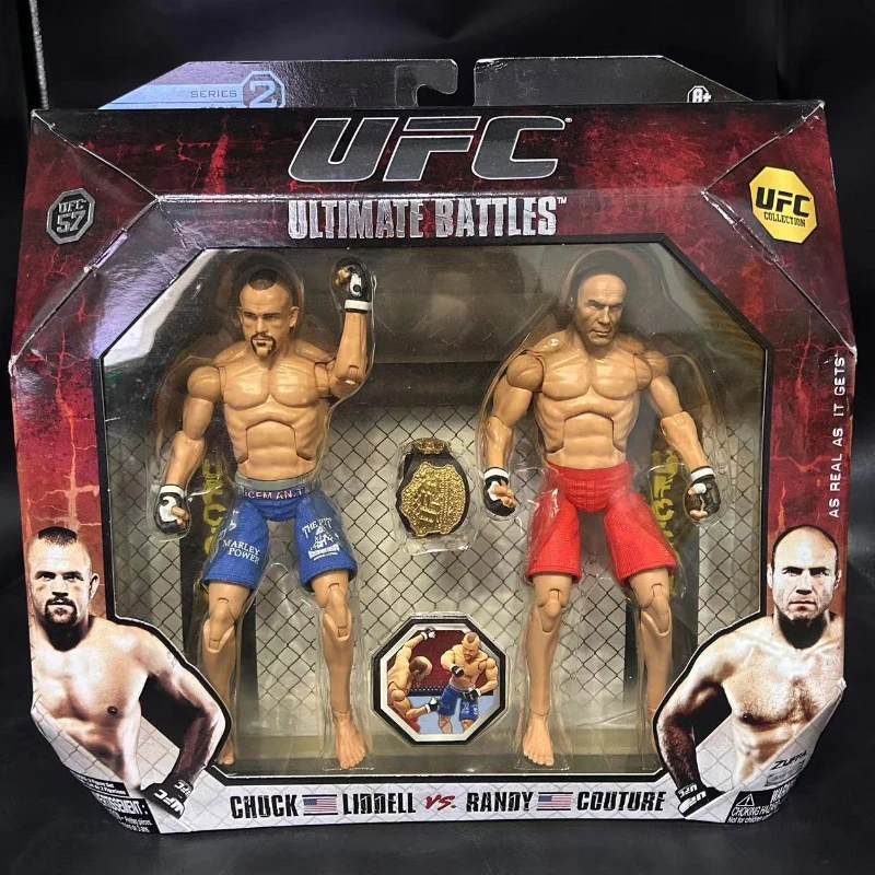 Randy Couture vs. Chuck Liddell UFC 57 Jakks 7-Inch Action Figure Ultimate - £30.21 GBP