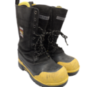 DAKOTA Men&#39;s 8527 Steel Toe Steel Plate Leather Winter Work Boots Black 10M - $85.49