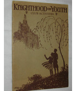 1932 NCWA KofY KNIGHTHOOD YOUTH KNIGHT CLUB OLD MEETING BOOK CHILD WELFA... - £716.39 GBP