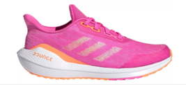 Adidas EQ21 Big Kid Running Sneakers Stylish &amp; Comfy Shoes Neon Pink Com... - £33.07 GBP+