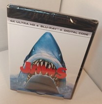 Jaws (4K UHD + Blu-ray + Digital) -NEW (Sealed)- Shipping with Tracking - £15.47 GBP