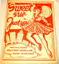 Will Harris Sheet Music Sweet Sue - Just You 1928 - £6.32 GBP