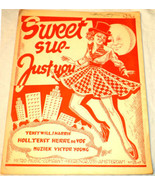 Will Harris Sheet Music Sweet Sue - Just You 1928 - £6.30 GBP