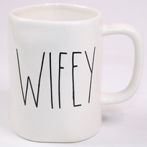 Rae Dunn Wifey Coffee Mug By Magenta White And Black Mug Tea Cup Large S... - £8.76 GBP