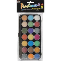 Pearlescent Watercolor Paint Cakes 21 - $8.63