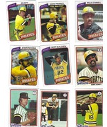 251   card team set pirates  1975 to 80s extra s  1984  85 86  - $270.79 CAD