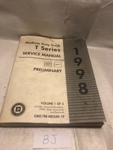 1998 T Series Medium Duty Chevy GMC Truck Factory Service Repair Manual ... - $27.23