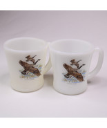 Vintage Fire King Coffee Mugs Anchor Hocking Tea Cups Canadian Goose D H... - £10.23 GBP