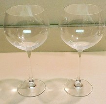 Set Of 2 Kirkland Signature Crystal Stemmed Balloon Wine Glass 32 Oz Germany - £23.70 GBP