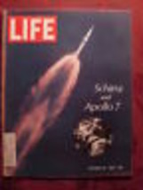 Life October 25 1968 Oct 68 Apollo 7 Wally Schirra Anthony Burgess +++ - $7.56
