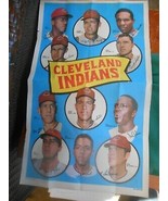 Great Collectible 1969 Baseball Poster CLEVELAND INDIANS.......FREE POST... - £59.63 GBP