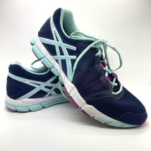 ASICS Gel Craze Running Shoes S383N Womens Size 11 Purple &amp; Blue Teal - £17.05 GBP