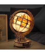 3D Wooden USB-Powered Luminous Globe Model Building Block Kit - €112,37 EUR