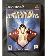 Star Wars: Jedi Starfighter (Sony PlayStation 2, 2002) CIB - $162.86 MXN