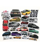 23pc Honda Civic EK VTI SIR Vinyl Stickers EK9 EK4 for  JDM Honda civic ... - £6.02 GBP