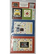 Echo Park Paper Co NIP Chipboard Frames I Love School 6X13 - $4.75