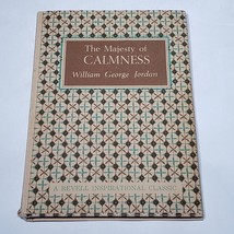 The Majesty of Calmness Jordan A Revell Inspirational Classic HC DJ Book 1959 - £12.02 GBP