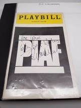 Zoe Wanamaker Autographed Hand Signed Playbill Plymouth Theater - £11.77 GBP