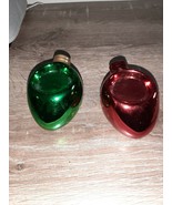 (2) CHRISTMAS ORNAMENT TEA LIGHT HOLDER-SHAPED LIKE AN ORNAMENT 1 RED &amp; ... - €25,16 EUR