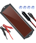 12 Volt Solar Battery Maintainer Waterproof Car RV Charger Tender Trickl... - $41.57 CAD