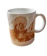 Oregon Trail Coffee Mug 150 Anniversary Covered Wagon Horse Settlers 184... - €8,47 EUR