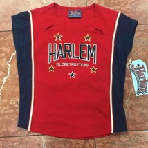 Women&#39;s Harlem Globetrotters Red | Navy Tee Shirt - £35.31 GBP