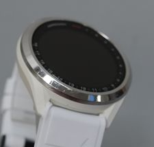 Garmin Approach S42 GPS Golf Watch Polished Silver with White Band 010-02572-11 image 5