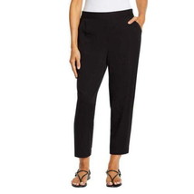 Jessica Simpson Womens Printed Pull-on Pant Size Large Color Black - £35.03 GBP