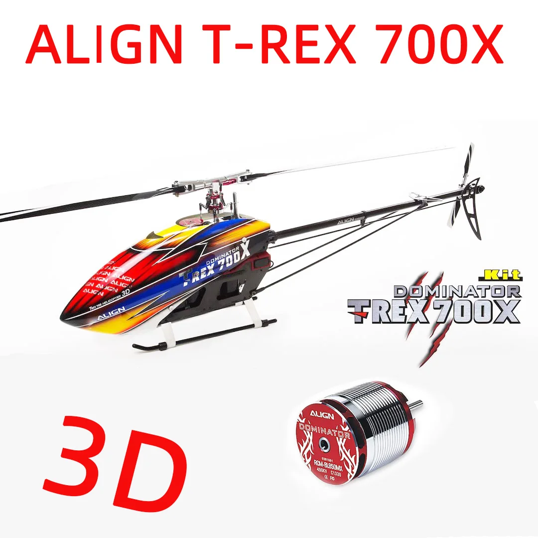 Align T-REX 700 Rc Helicopter T-REX 700X Kit Super Combo 2.4GHz 6CH 3D Rc - £1,366.57 GBP