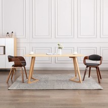 vidaXL Ergonomic Gray Dining Chairs Set of 2 Stylish & Comfortable - €409,13 EUR