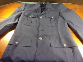 Flying Cross Usaf Us Air Force Usgi Blue Cadet Uniform Jacket 38 Long Si 722 - £34.13 GBP
