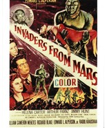 *INVADERS FROM MARS (1953) Green Aliens Insect Eyes One-Sheet Movie Poster Photo - $25.00