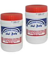 Lebanon Valley Tahineh Extra Ground Sesame Seeds, 2-Pack 16 oz. Jars - £24.49 GBP
