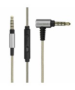 Silver Plated Audio AUX Cable with Remote For SONY MDR-1A MDR-1ADAC MDR1... - $269.30 MXN