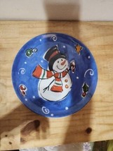 Holiday Best Snowman desert plates - $4.69