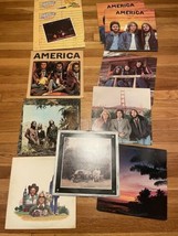 America Vinyl Album Records Lot Vtg 11 Classic Soft Rock  - £45.41 GBP