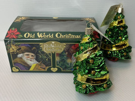 Two New Old World Christmas support Our Troops Christmas Tree Ornaments 4 in - £14.98 GBP