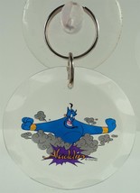 Vintage Disney Aladdin Genie 2-Sided Keychain Key Ring - $11.64