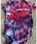 Dave Matthews Band DMB Love Purple Blue Tie Dye Short Sleeve One Piece 3... - $10.00 CAD