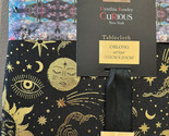 Cynthia Rowley Halloween Tablecloth 60”x84” Black Gold New Ouija - $34.99