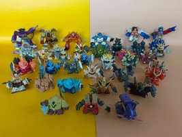Lot of 33 Transformers, Gundam, and Robot Vintage Figures 2-6 cm. Last 2... - $144.50