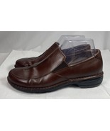 Rockport Womens Slip On Comfort Shoe Brown Leather 7 1/2 M - €10,63 EUR