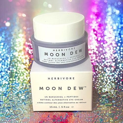 HERBIVORE Moon Dew 1 Bakuchiol Retinol Alternative Eye Cream .05 oz