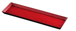 New Plastic Shell, Square, Red/Black, 44 x 13 X 2 CM, &quot; Germany &quot; - £8.16 GBP