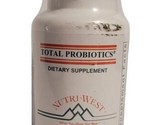Nutri-West Total Probiotics 120 Capsules Mfg 8/2023 Exp 8/2025 Free Ship - $54.44